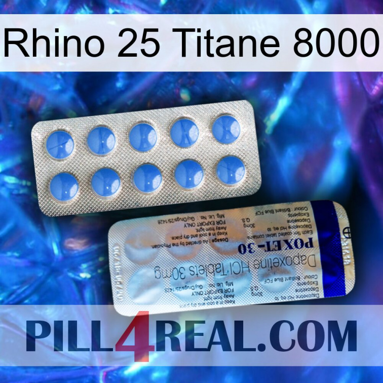Rhino 25 Titanium 8000 39